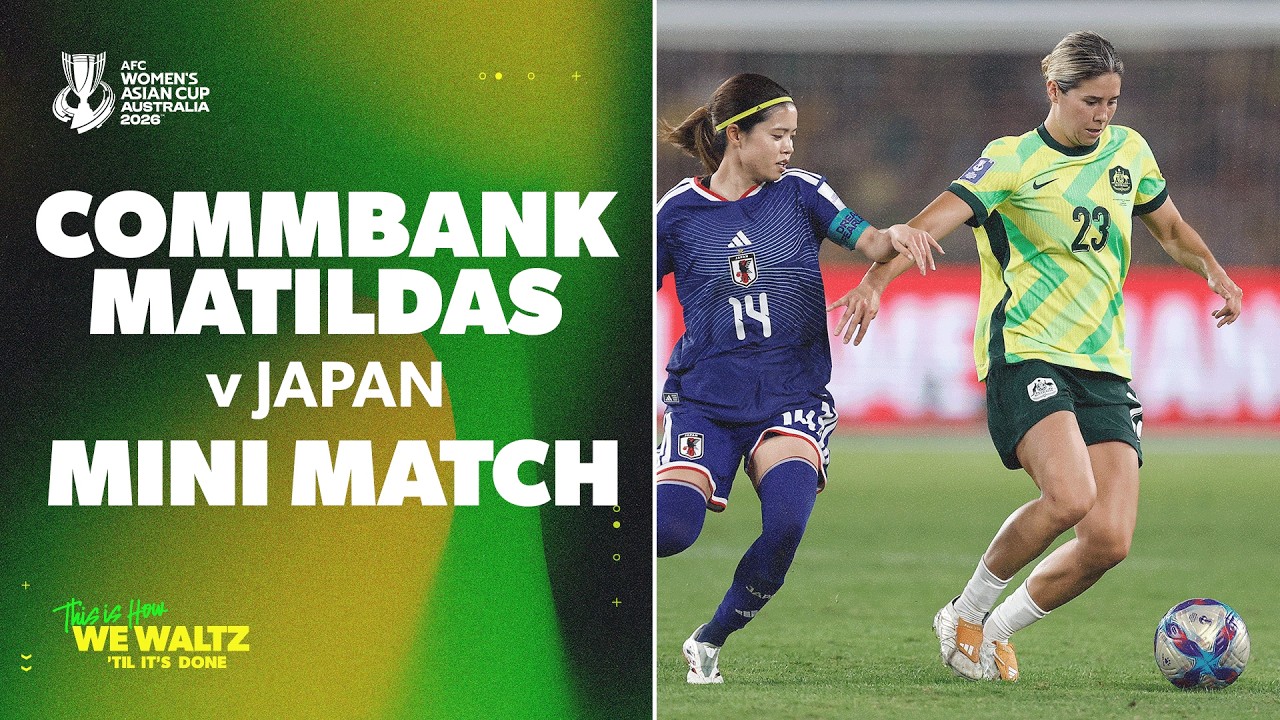 Australia v Japan | Mini Match | AFC Women&rsquo;s Asian Cup 2026&trade; Final