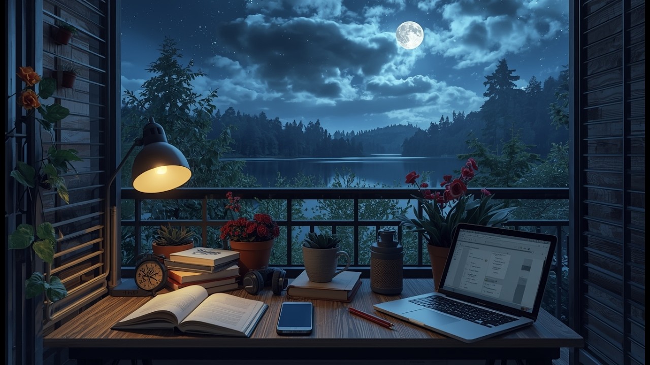 📚🎧 Zen Late Night Study LoFi 📖 Calm Music for Concentration 🧠 موسيقى ليلية هادئة للدراسة و التركيز
