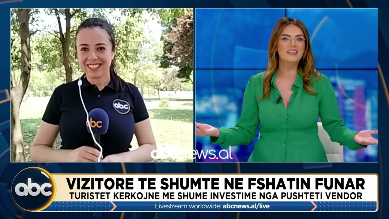 Elbasan/ Vizitorë të shumtë në Funar, fshati turistik destinacion gjatë verës | ABC News Albania