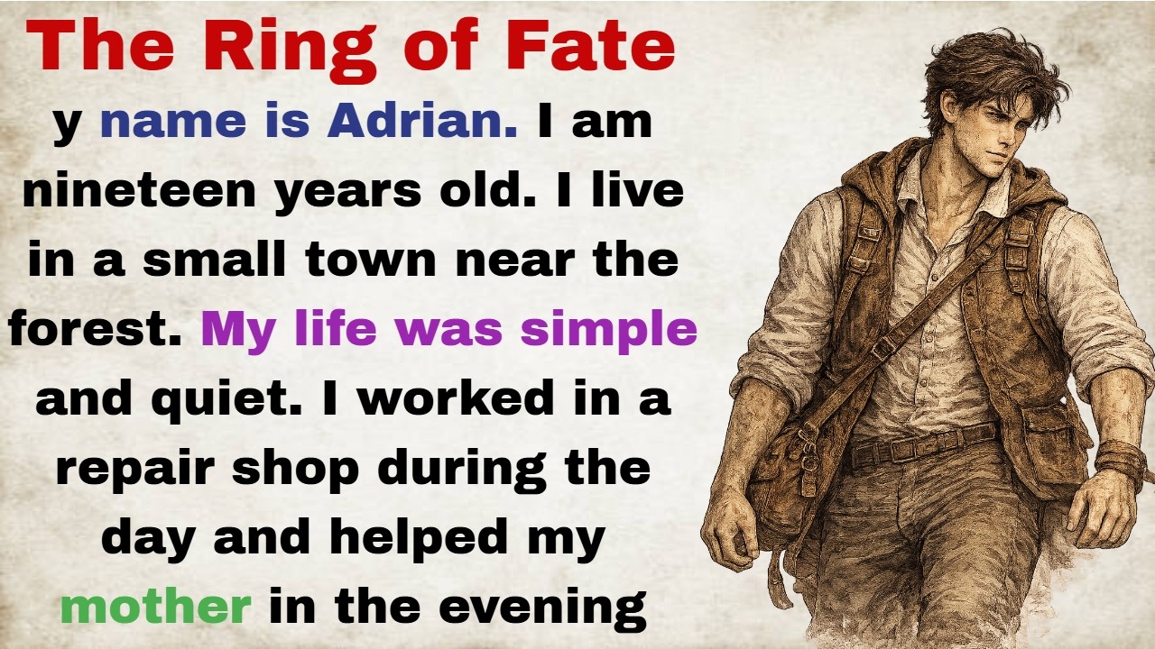 Learn English through Stories Level 3 The Ring of Fate