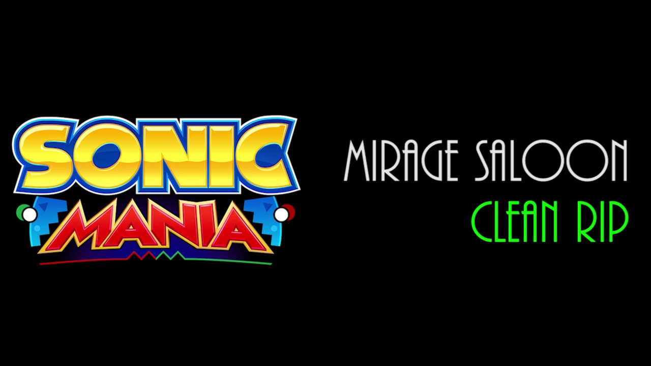 Sonic Mania BETA OST | Mirage Saloon Act 2 [CLEAN RIP]