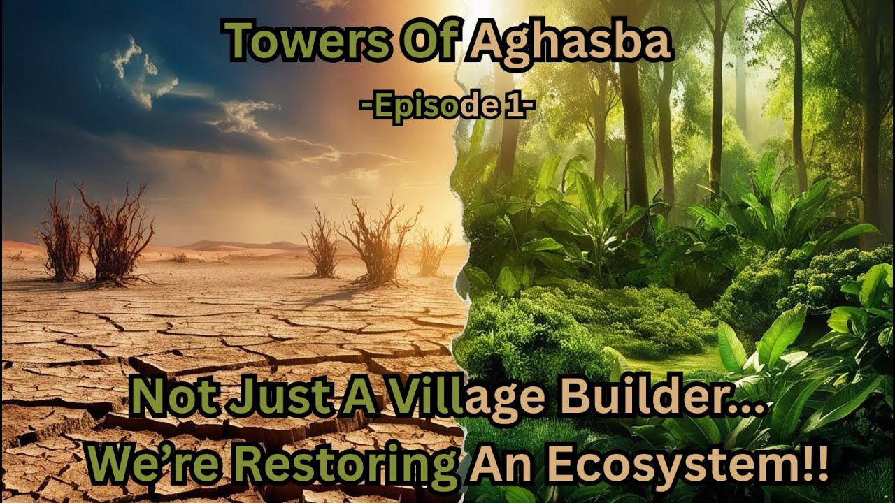 Towers Of Aghasba - Ep 1 - Not Just A Village Builder...We're Restoring An Ecosystem!!