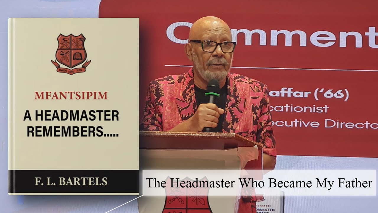 Anis Haffar's Moving Remarks at F.L. Bartels's Book Launch: 