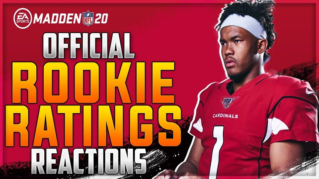 The Highest Rookie In Madden 20 Will Surprise You | Official Madden 20 Rookie Ratings
