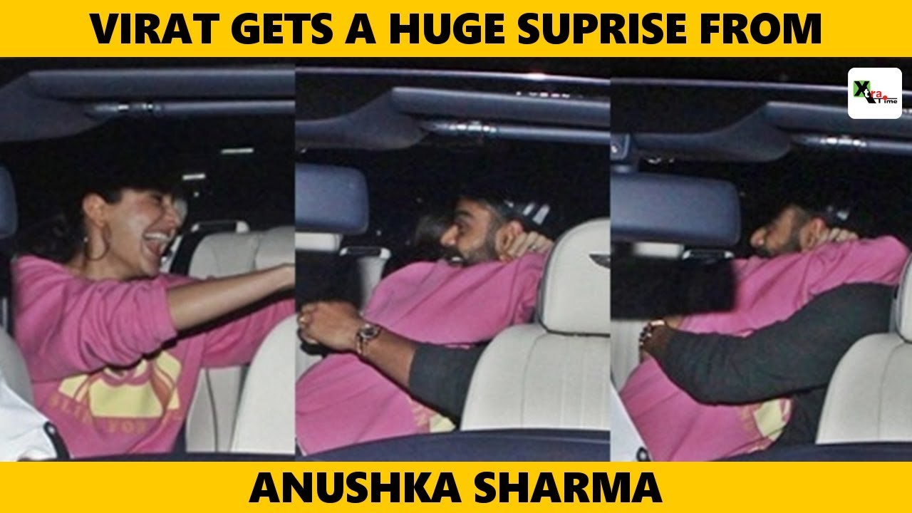 Watch: Virat Kohli gets a huge surprise from wife Anushka after returning from Kolkata