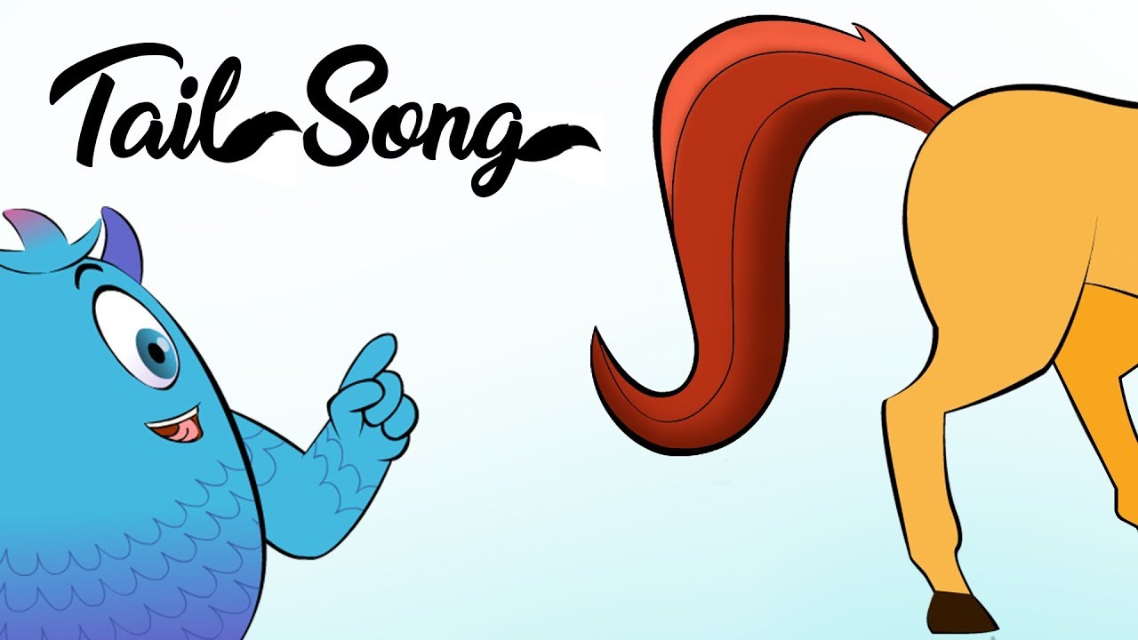 Tail Song | Where is my tail ? FunForKidsTV Nursery Rhymes & Baby Songs