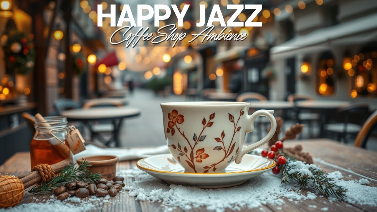Happy Jazz Music ☕ Elegant Bossa Nova Instrumental for Work, Study, Stress Relief