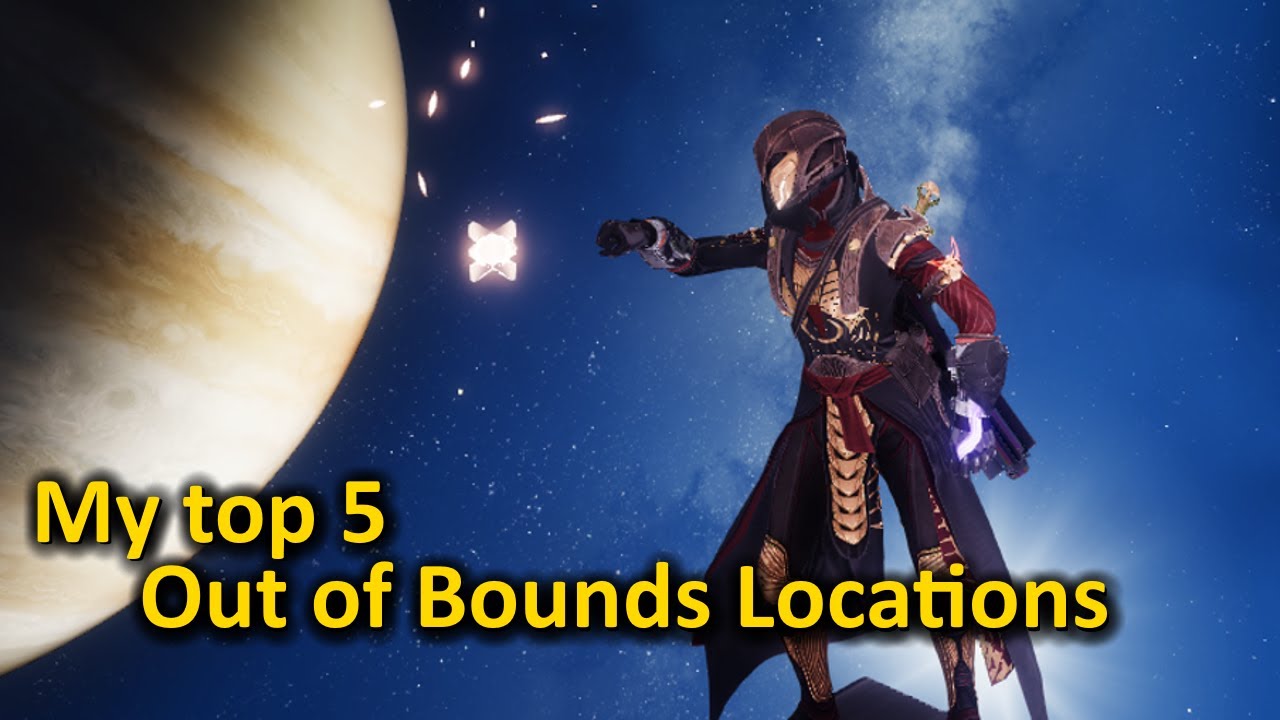My Top 5 OOB Locations in Destiny 2 (Out of Bounds)