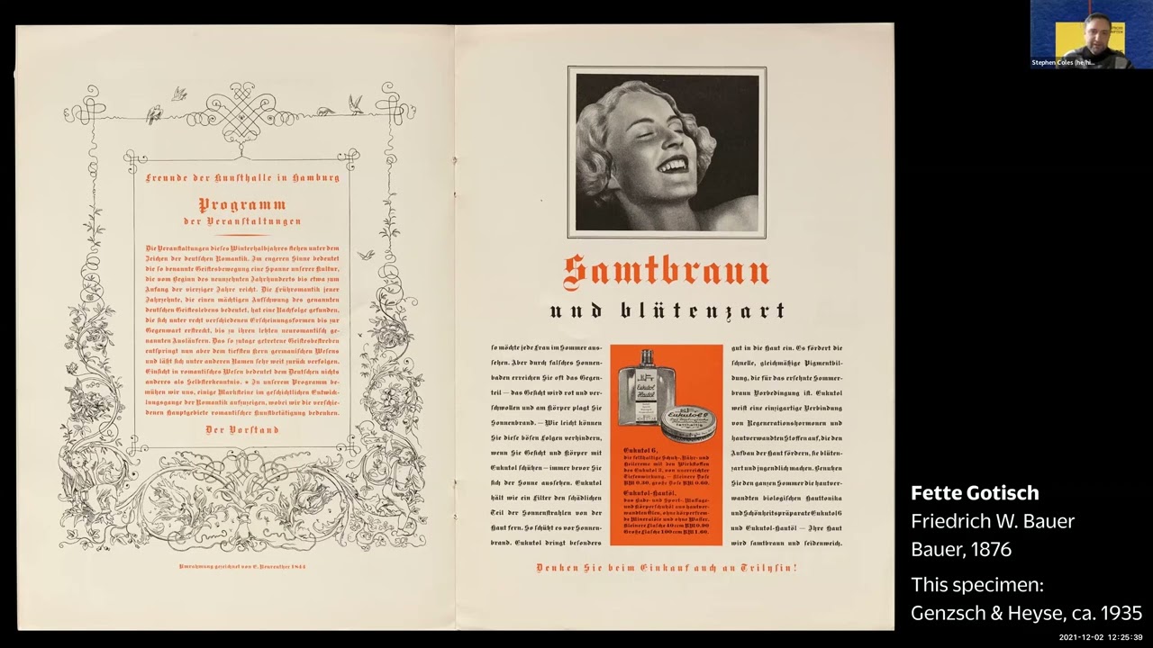 Salon Series 29: Bauhaus Typefaces