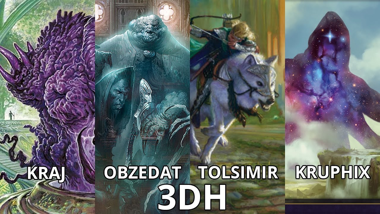 3DH Commander - ViperBrood! - Kraj vs Obzedat vs Tolsimir vs Kruphix