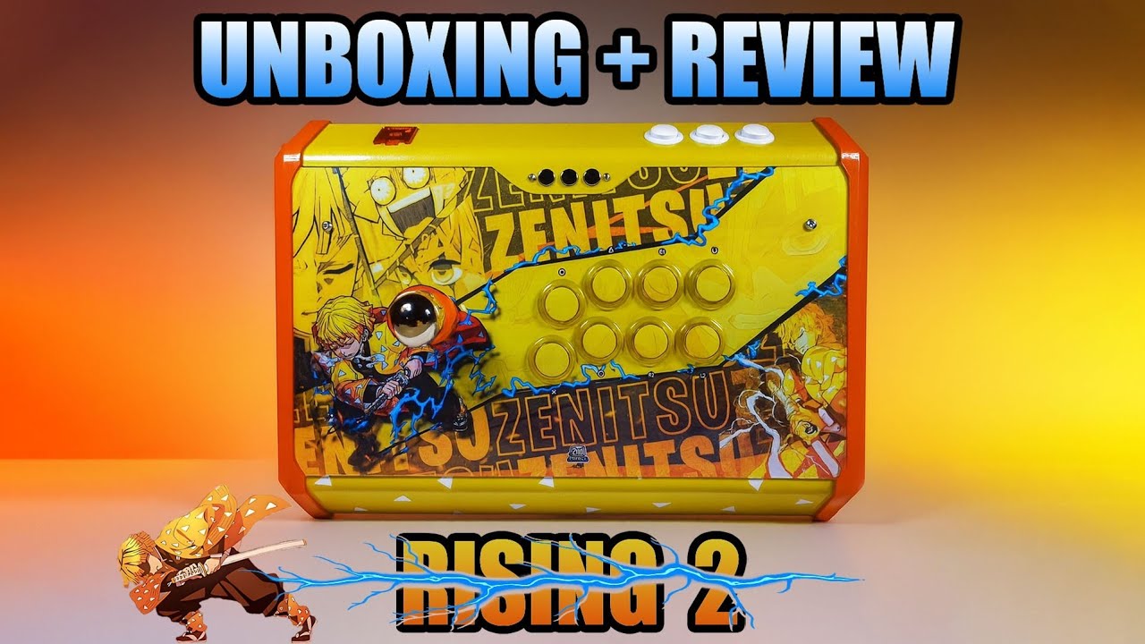 RISING 2 - O melhor controle arcade da 2nd Impact