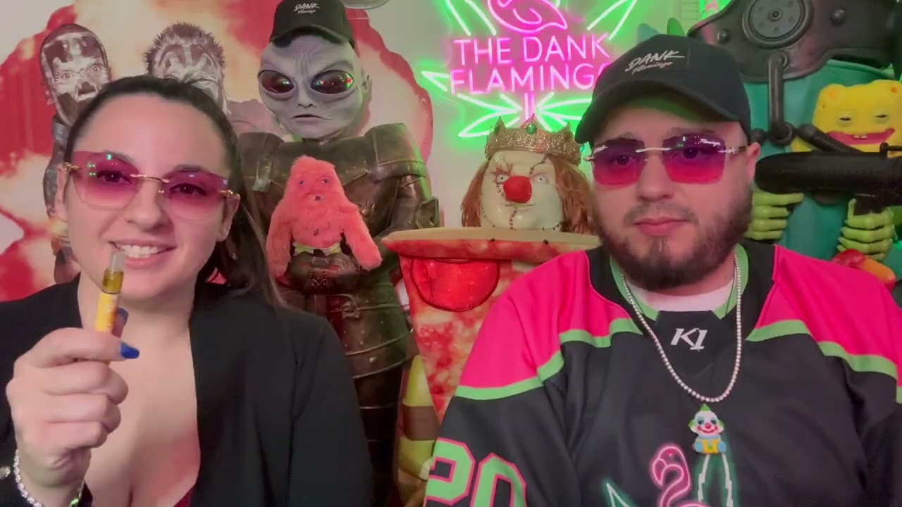 THCa Rosin Vapes Review! Dankin with the Flamingos!!