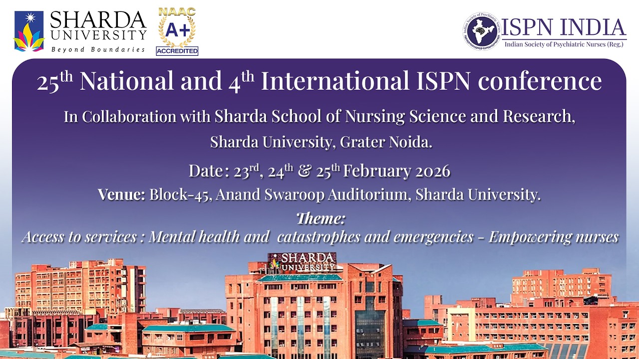 International ISPN Conference ||Sharda University