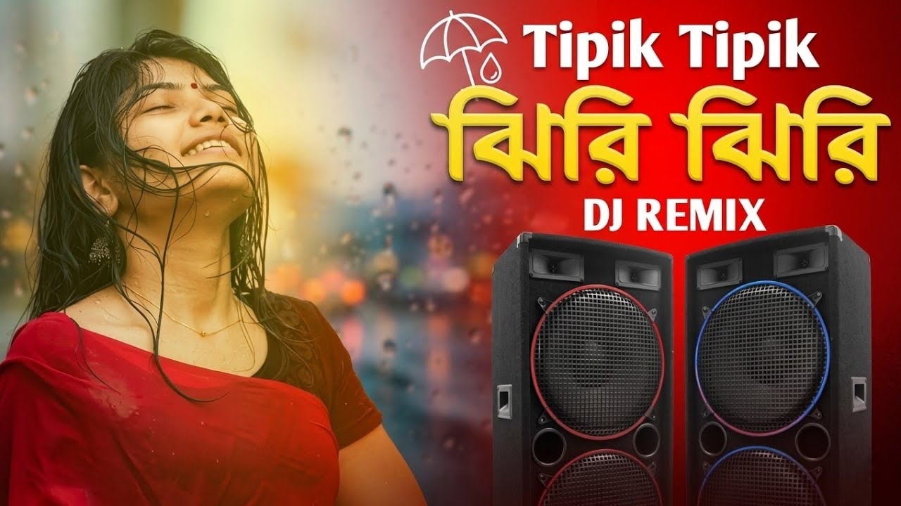 Jhiri Jhiri Jol Poriche - Dj Remix | ঝিরি ঝিরি জল পড়েছে | Tipik Tipik Jhiri Jhiri - Dj Song
