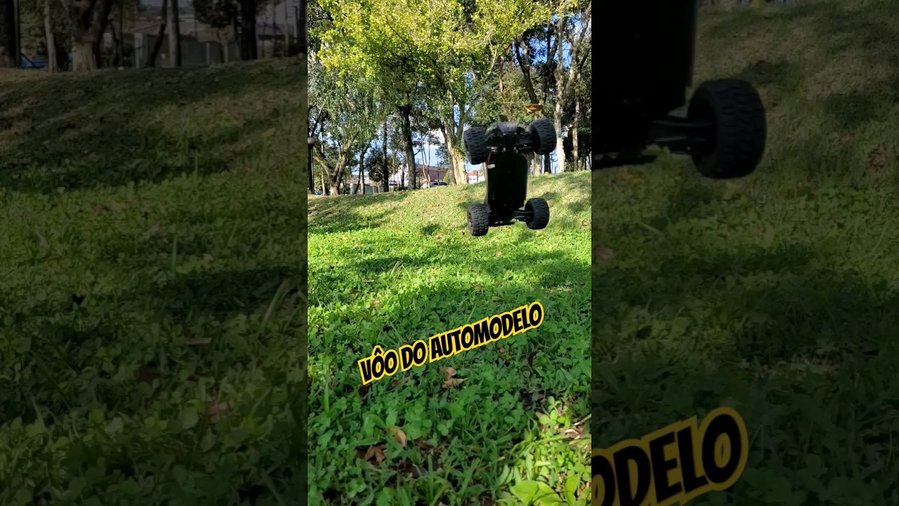AUTOMODELO SALTANDO LINDAMENTE.  #slowmotion #automodelo #samsung #4x4