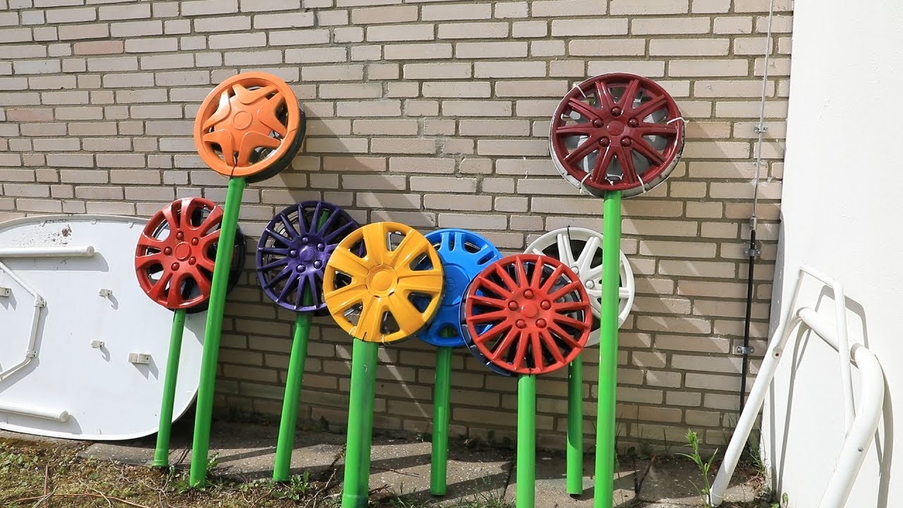 Upcycling: Kinder versch&ouml;nern Kirchenhof in Wassertr&uuml;dingen