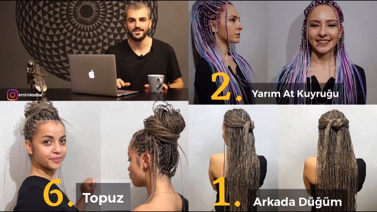 Afrika Örgüsü Toplama Şekilleri - Nasıl Toplanır ? Nasıl Şekillendirilir ? / Ersin Köse