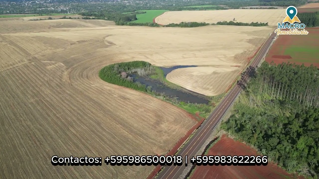 ¡INVERSIÓN ÚNICA! Campo de 530 ha en Presidente Franco, Paraguay - Sobre el Corredor Metropolitano