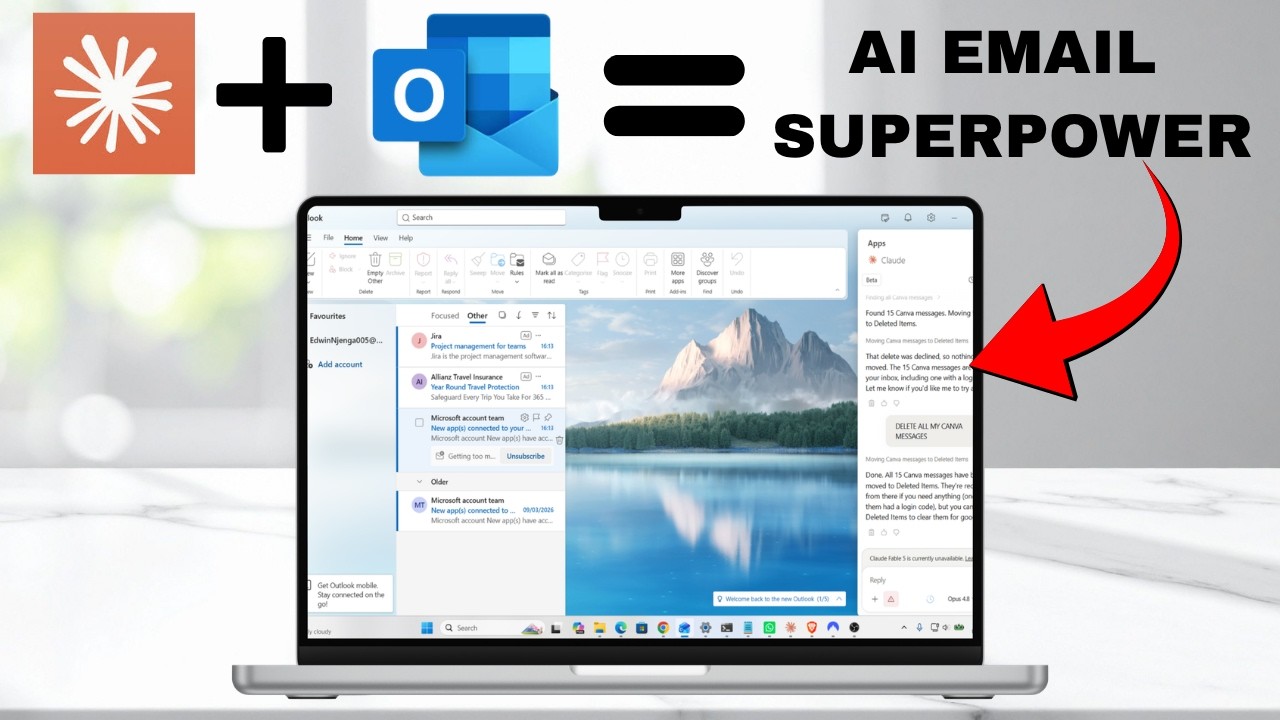 Как подключить Claude AI к Microsoft Outlook (пошаговое руководство)