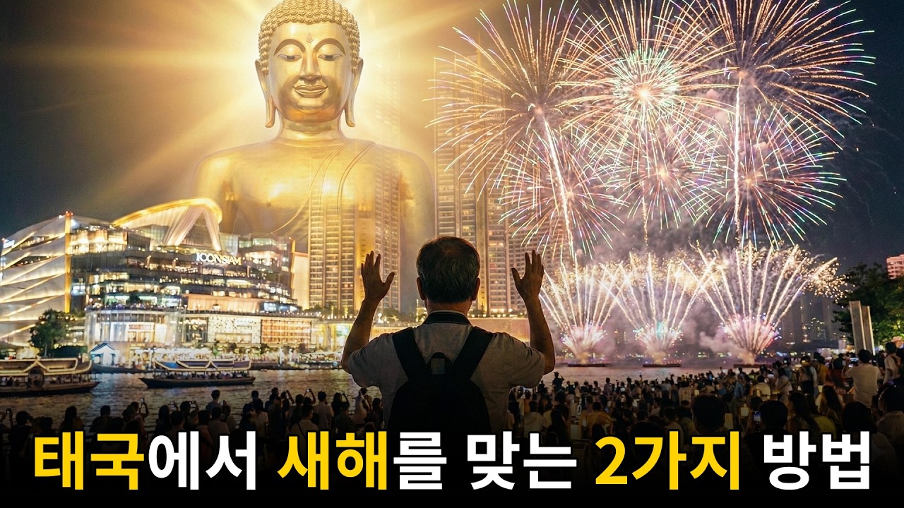 태국에서 맞이한 특별한 새해, 황금불 사원의 축복과 화려한 방콕의 밤 🇹🇭 [태국1-6]