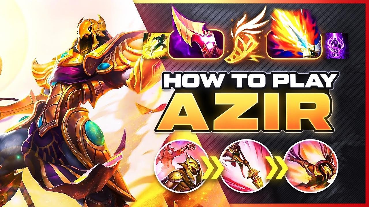 HOW TO PLAY AZIR SEASON 15 | BEST Build & Runes | Season 15 Azir Guide | League of Legends