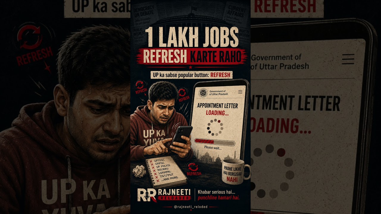 1 Lakh Jobs: Refresh Karte Raho 😂📱Appointment Letter: Loading&hellip; ⏳
