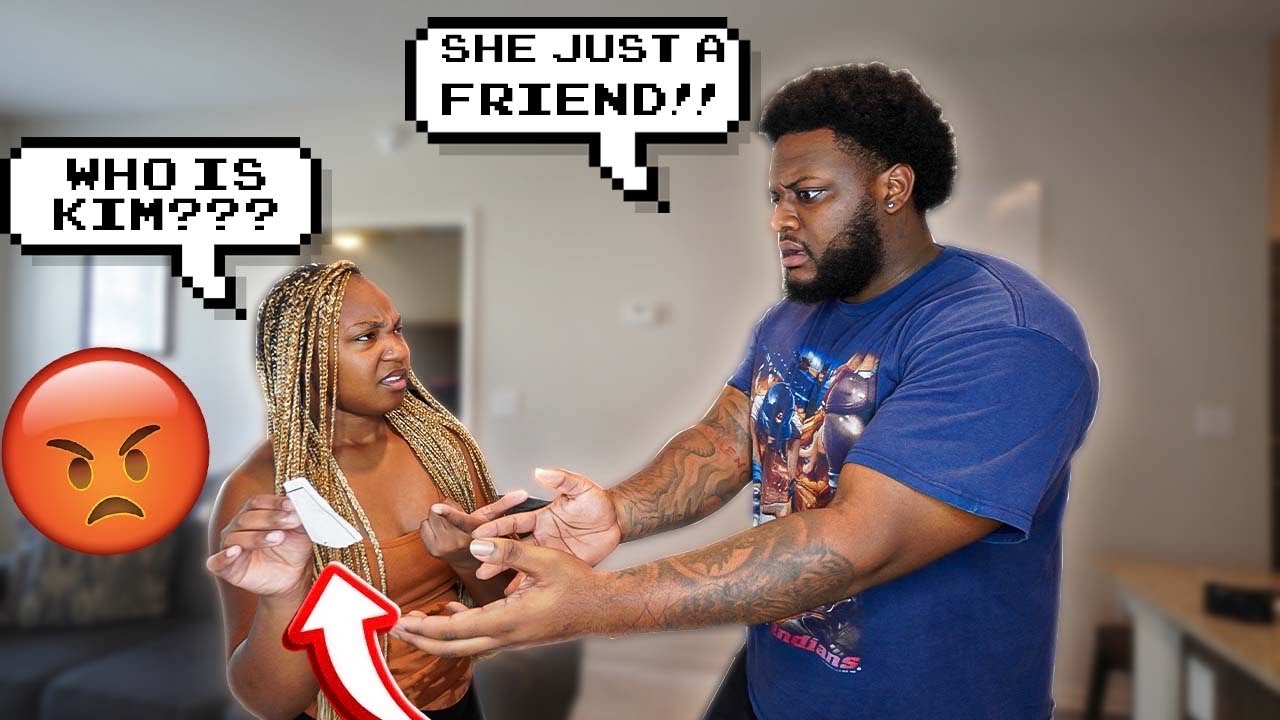 Coming Home With ANOTHER GIRL'S PHONE NUMBER... *prank on girlfriend*
