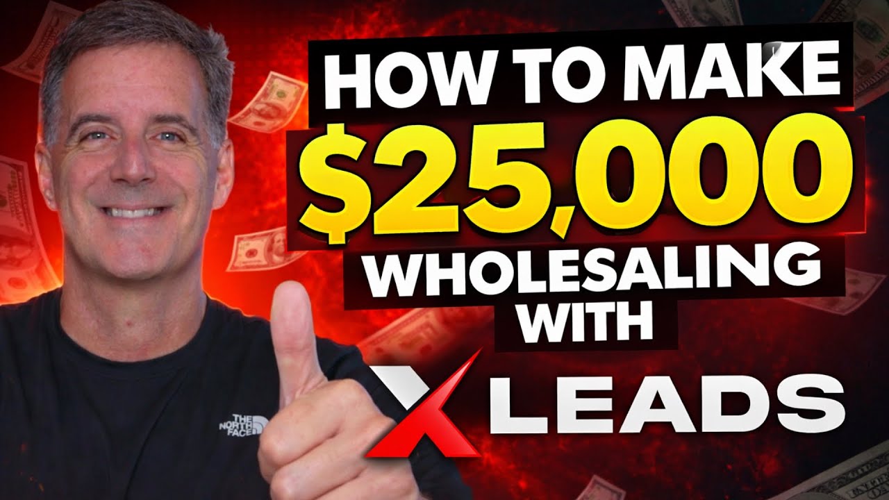 How to Make $25,000 Wholesaling Houses with XLeads