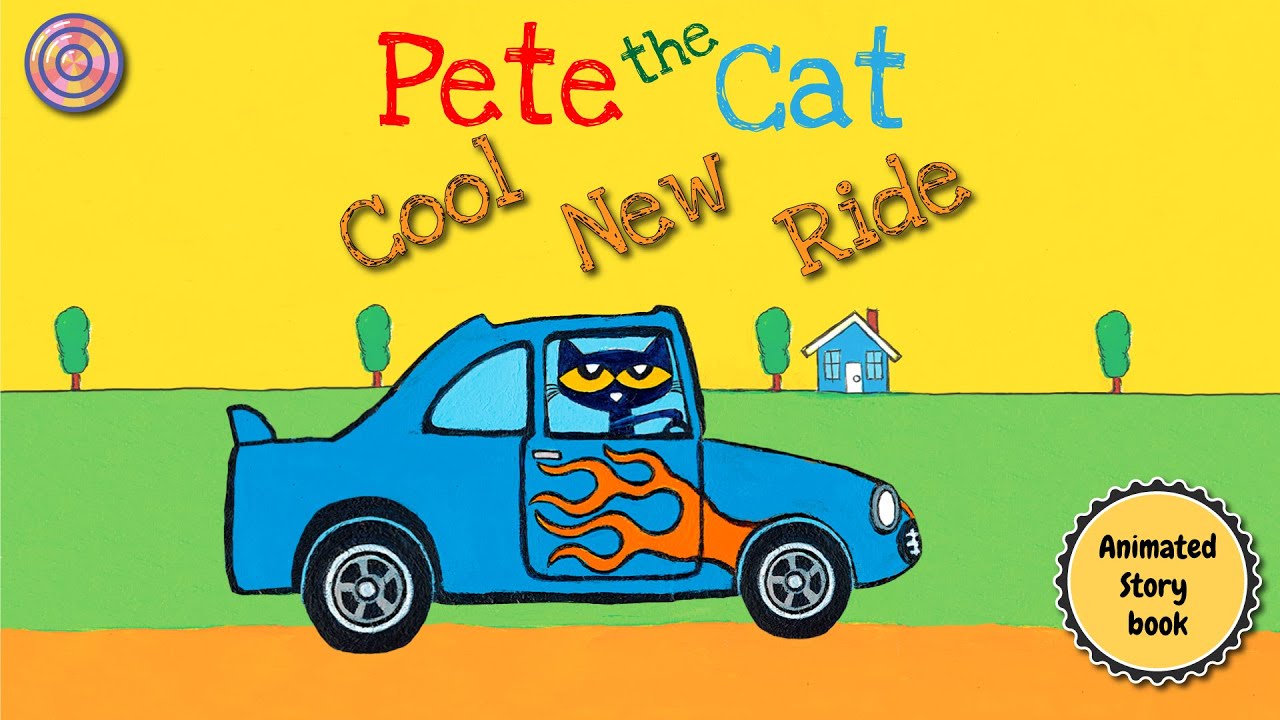 Pete the Cat's Cool New Ride | Animated Book | Read aloud
