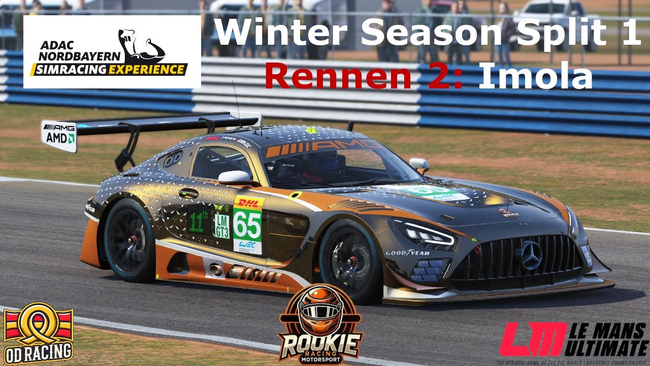 LMU - ADAC Nordbayern Simracing Experience - Rd 2 Imola - Split 1