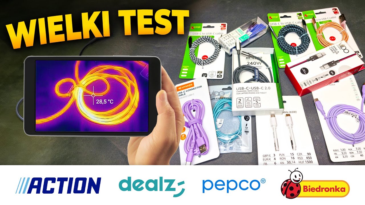 WIELKI test marketowych przewod&oacute;w USB
