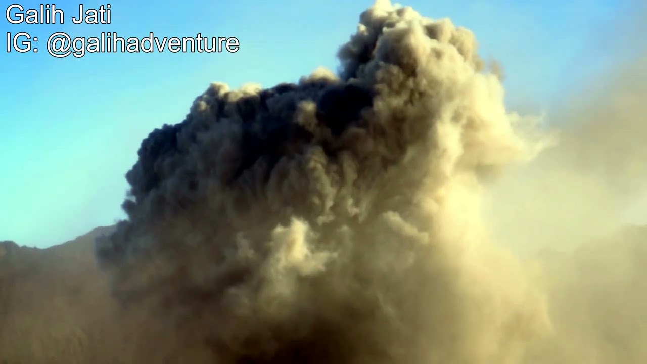 Letusan Gunung Raung Dari Tahun ke Tahun