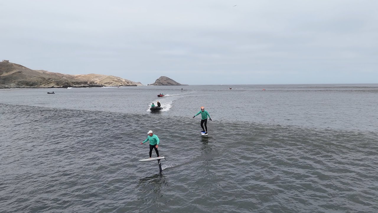 Chicama Breezin' - Just feel the magic of foiling the world's longest wave