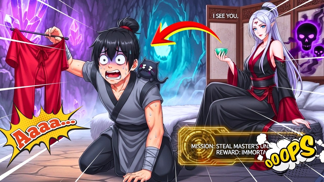 Do LIXO ao DISCÍPULO do DEMÔNIO: SISTEMA de Check-in e TAOTIE | Manhwa