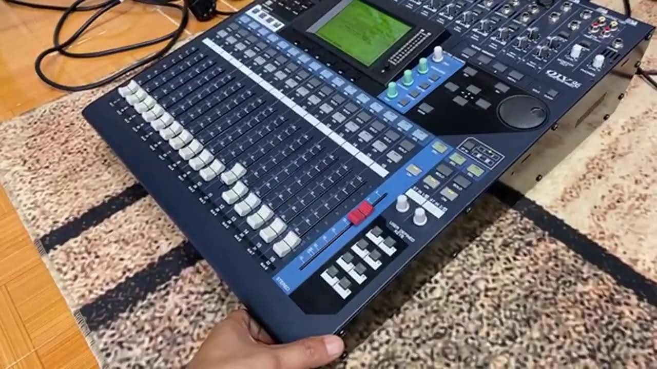 mixer yamaha 01v96 V2 điện 230v kh&ocirc;ng thể kiếm c&aacute;i đẹp hơn