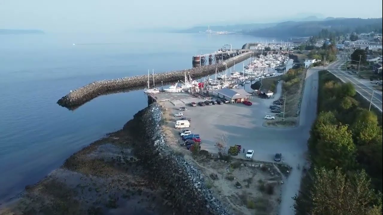 POWELL RIVER 2023 DRONE FOOTAGE part 1