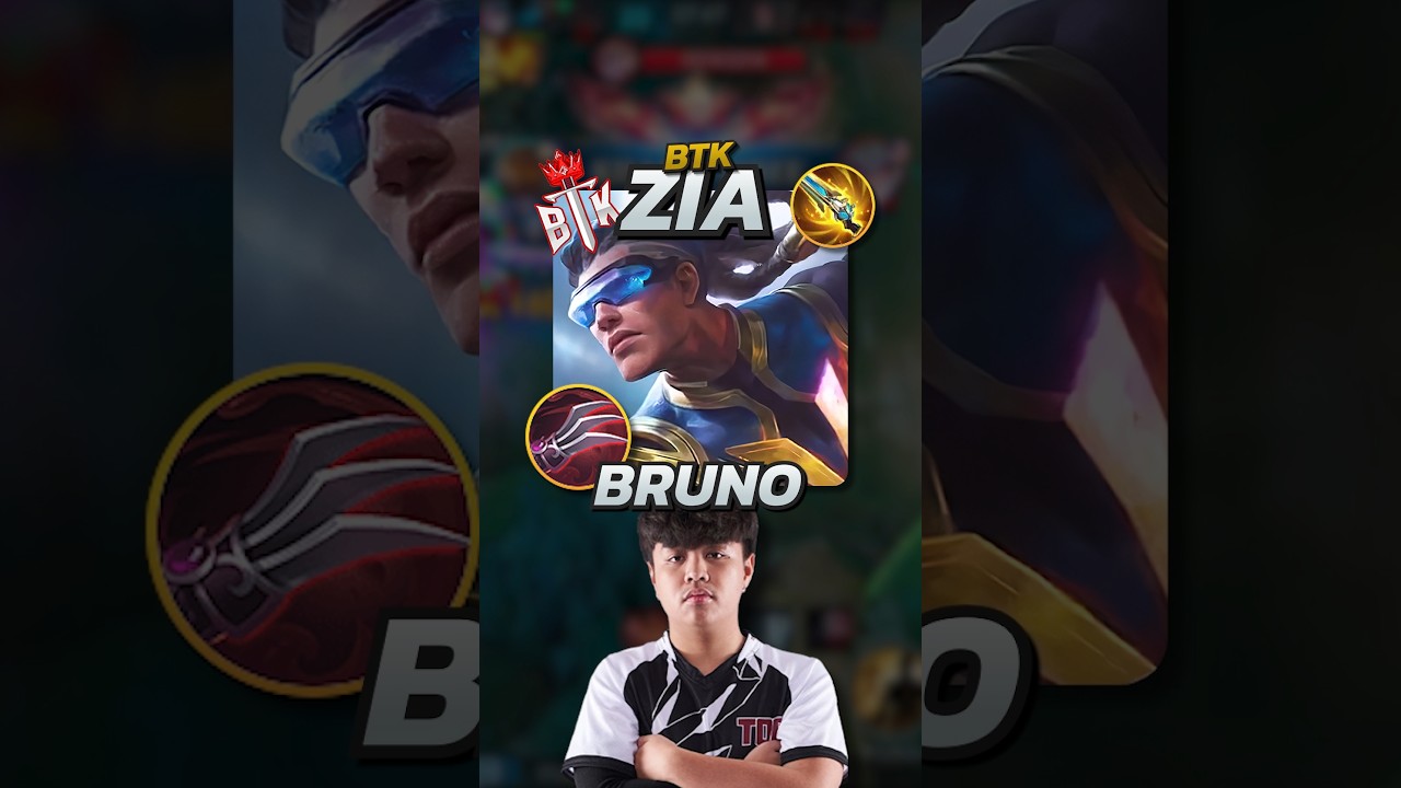 Как BTK Zia играет за Бруно! Mobile Legends #mobilelegends #mlbb #gaming