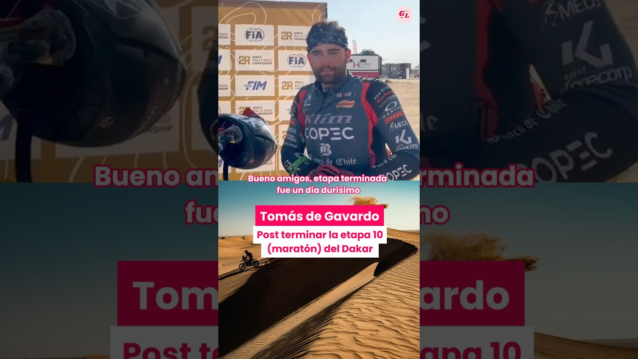 🇨🇱 De Gavardo completa una compleja Etapa 10 del Dakar