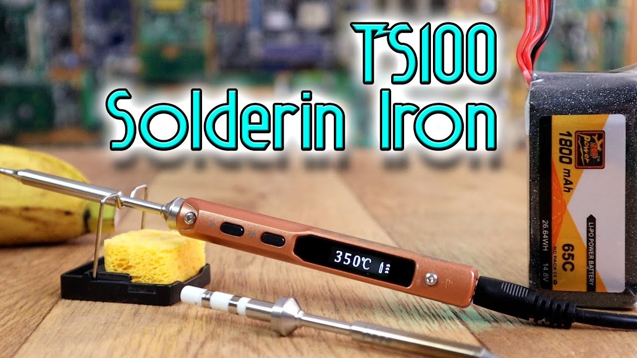 TS100 soldering iron & giveaway