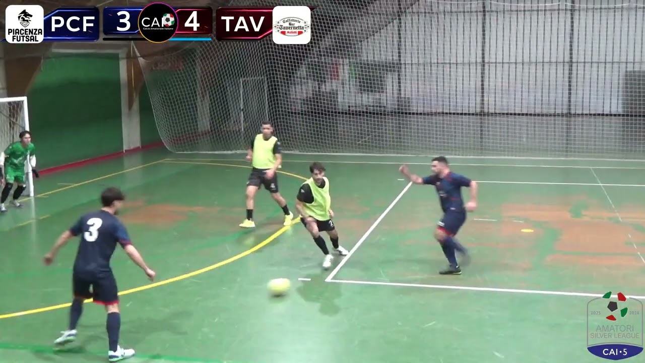 PIACENZA FUTSAL - BAR TAVERNETTA  6 - 7