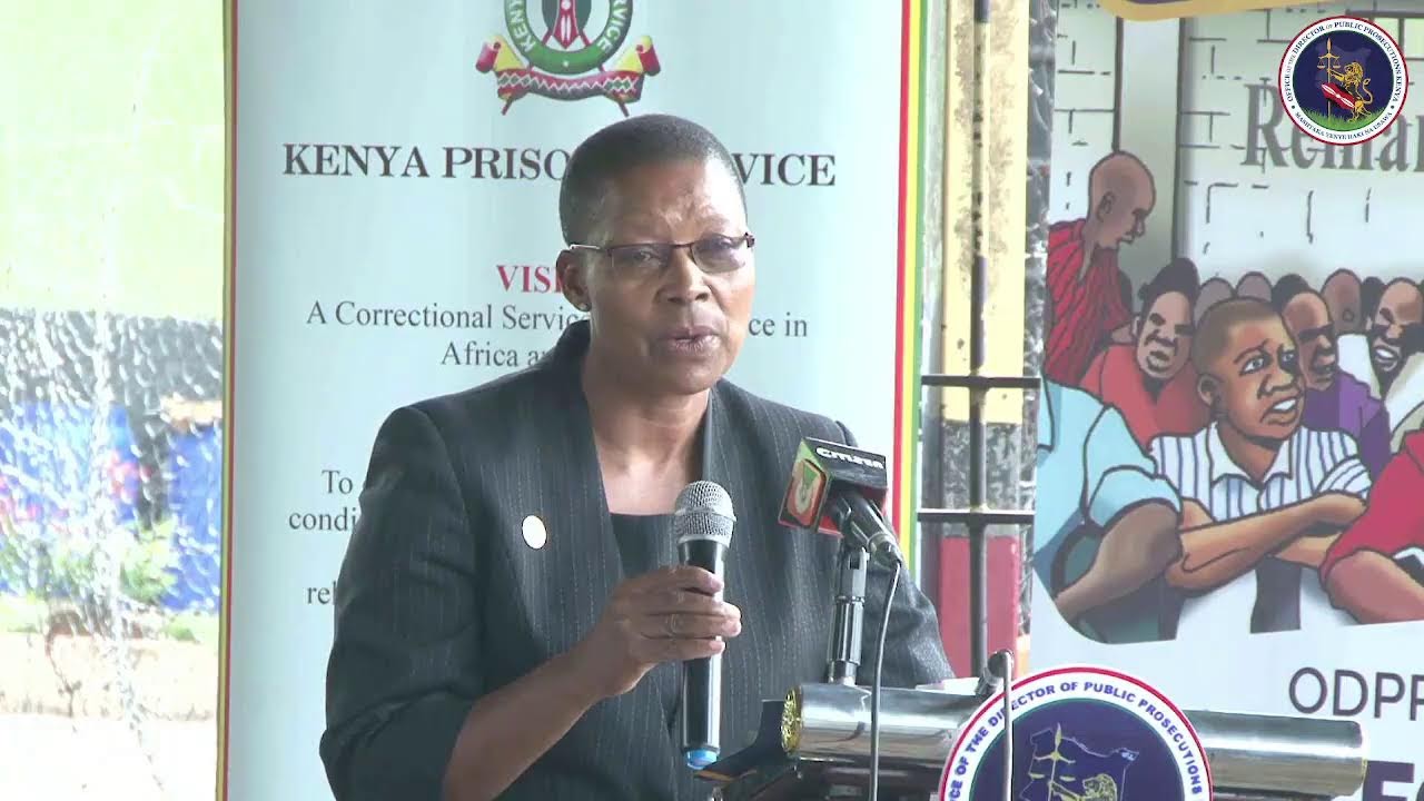 Launch Of ODPP All For Justice II & Malalamishi App - @Nairobi Remand Prison