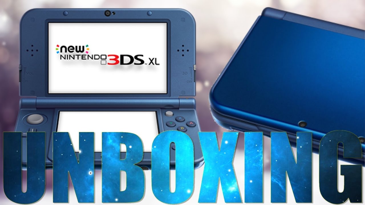 UNBOXING: New Nintendo 3DS XL (Metallic Blue) [ITA]