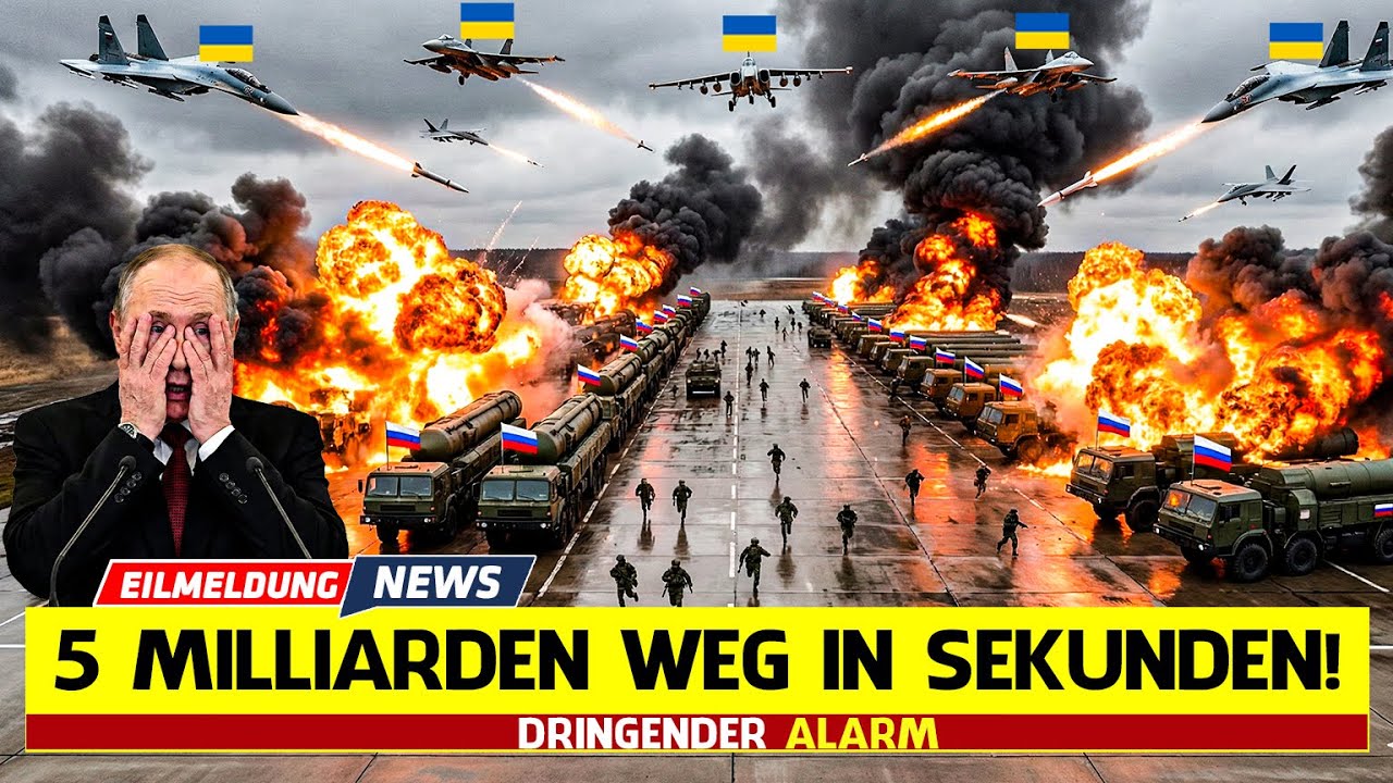 KEINE WARNUNG! 5-Milliarden-Treffer – Ukraine trifft, wo Moskau nie rechnete