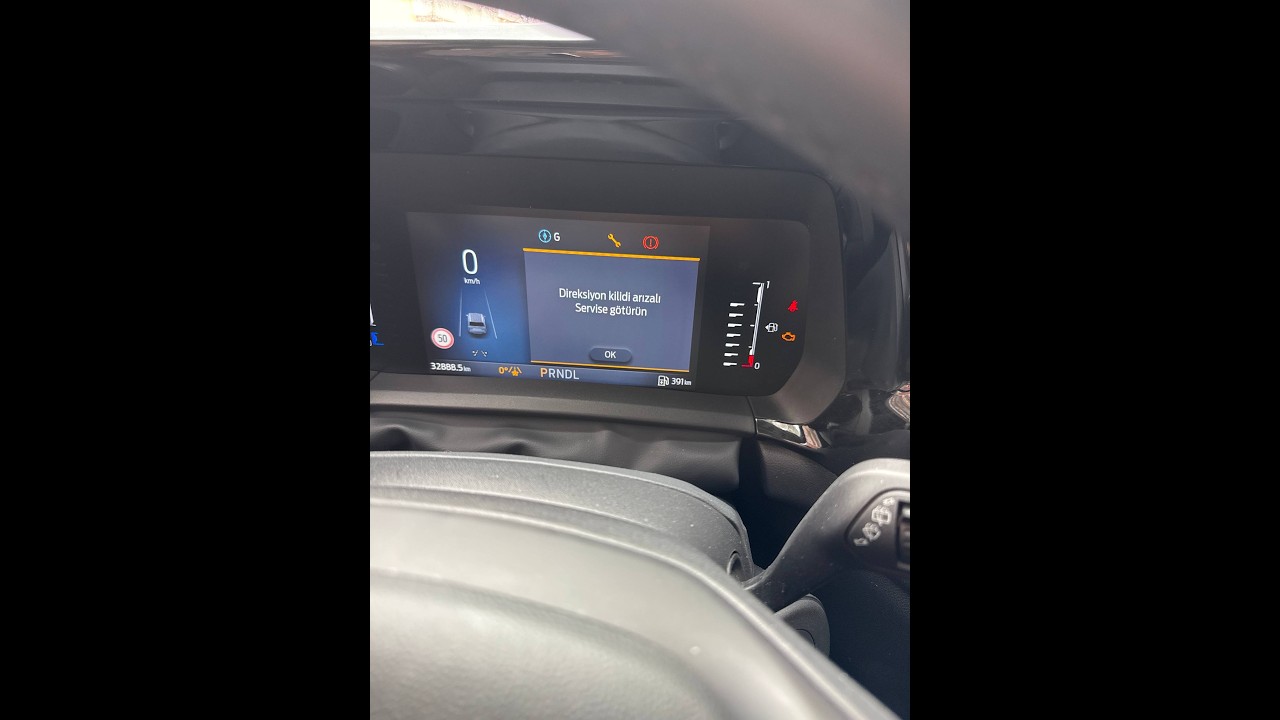 Ford Tourneo Courier Direksiyon Kilidi Arızası! Araba Neden Çalışmıyor? Çözümü Burada!