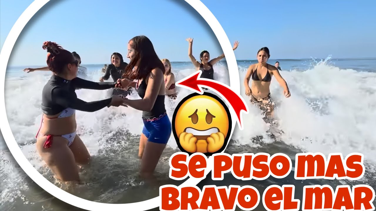 El Mito Del Mar Odalis Lo hace😱Anda Enferma Y Se Mete Almar😳