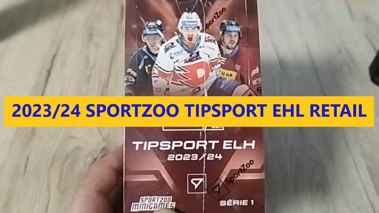 UNBOXING: 2023/24 SPORTZOO TIPSPORT EHL RETAIL BOX 🏒👍🏒👍