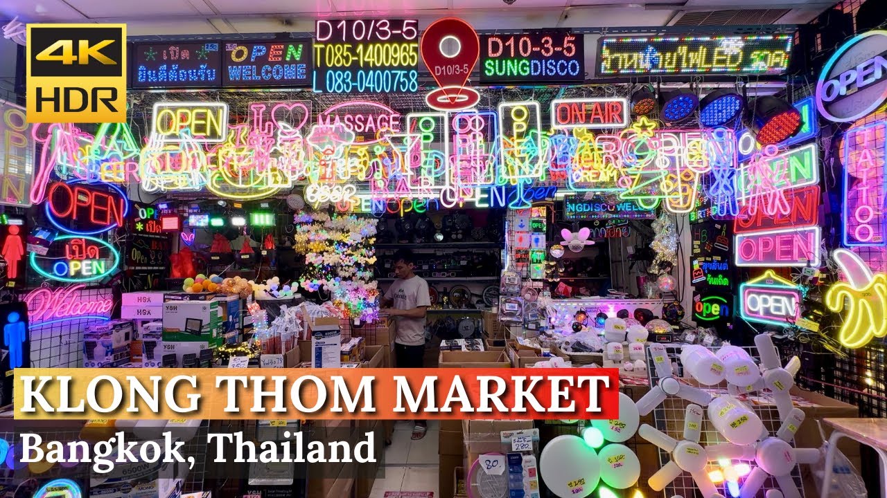 [BANGKOK] Klong Thom Market 
