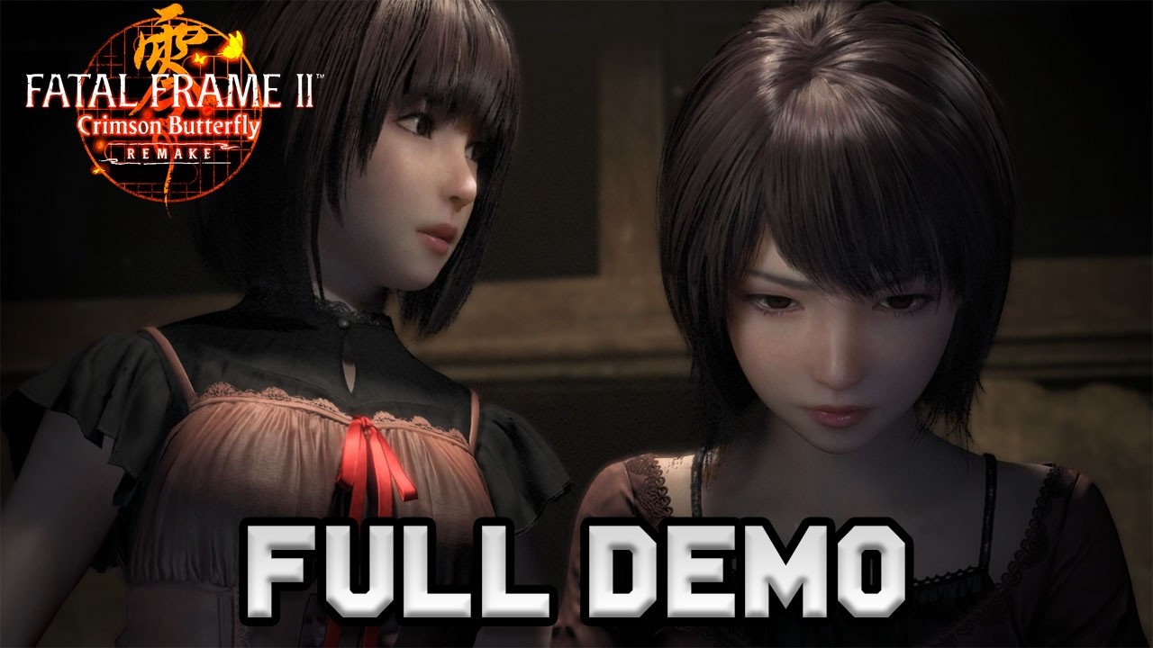 FATAL FRAME II Crimson Butterfly REMAKE (Full Demo) Gameplay Walkthrough - No Commentary