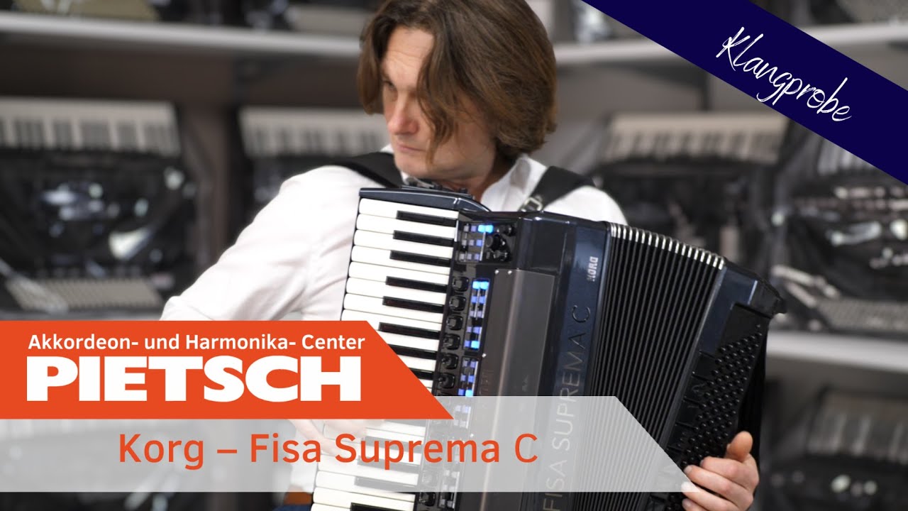Digital Akkordeon - Korg Fisa Suprema C - Klangprobe - Akkordeon