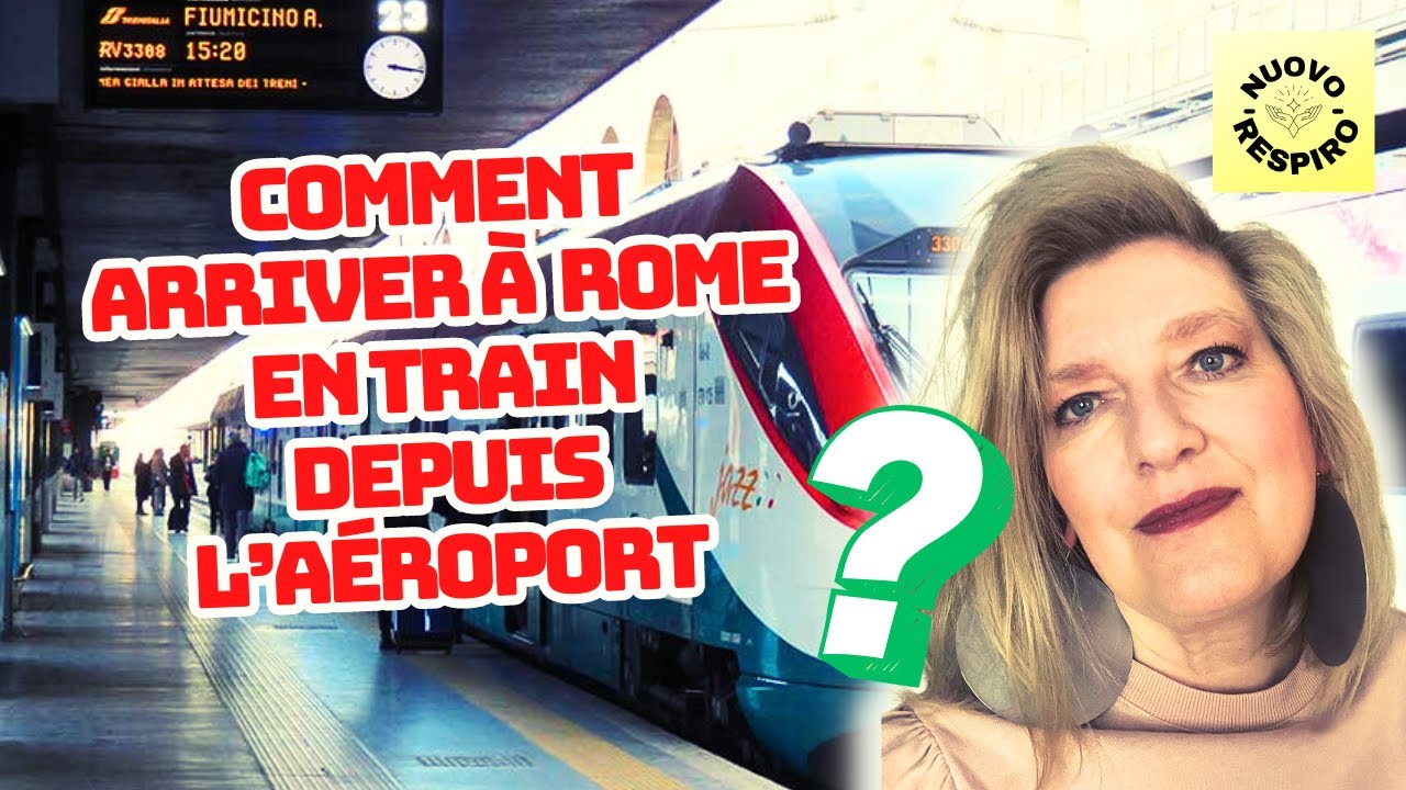 🇮🇹 Как ДОБРАТЬСЯ В РИМ НА ПОЕЗДЕ ИЗ АЭРОПОРТА?